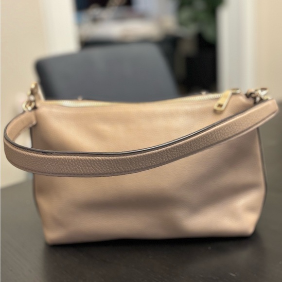 Small Marlon Coach Shoulder Bag Taupe - Picture 5 of 10